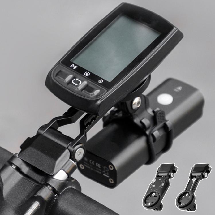 Adjustable Bike Speedometer Extension Holder Bicycles Headlight Cameras Stand Bicycles Handlebars Computer Brackets