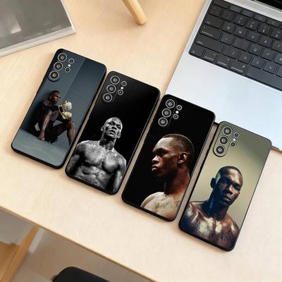 I-Israel Adesanya   Phone Case For Samsung S25,S24,S21,S22,S23,S30,Ultra,S20,Plus,Fe,Lite,Note,10,Black Cover