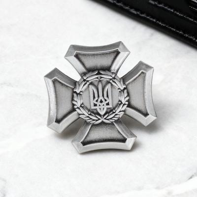 Ukraine Dreizack Vintage Militärbrosche - Kultureller Metall Pin Zubehör