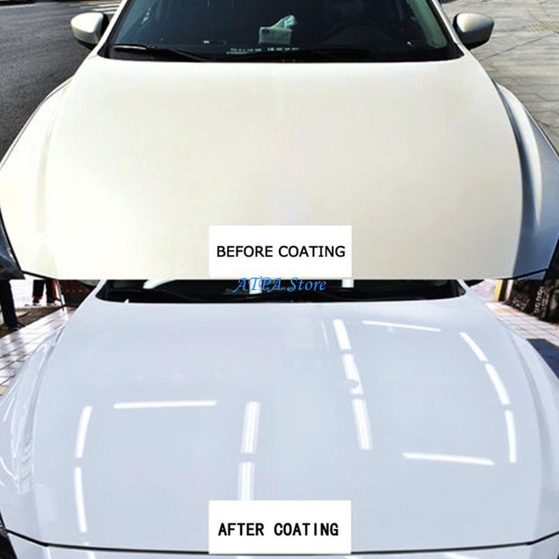 U13C Ceramic Coating For Auto Paint Crystal Wax Hydrophobic Liquid Polymer Oleophobic Anti Rain Car Caring