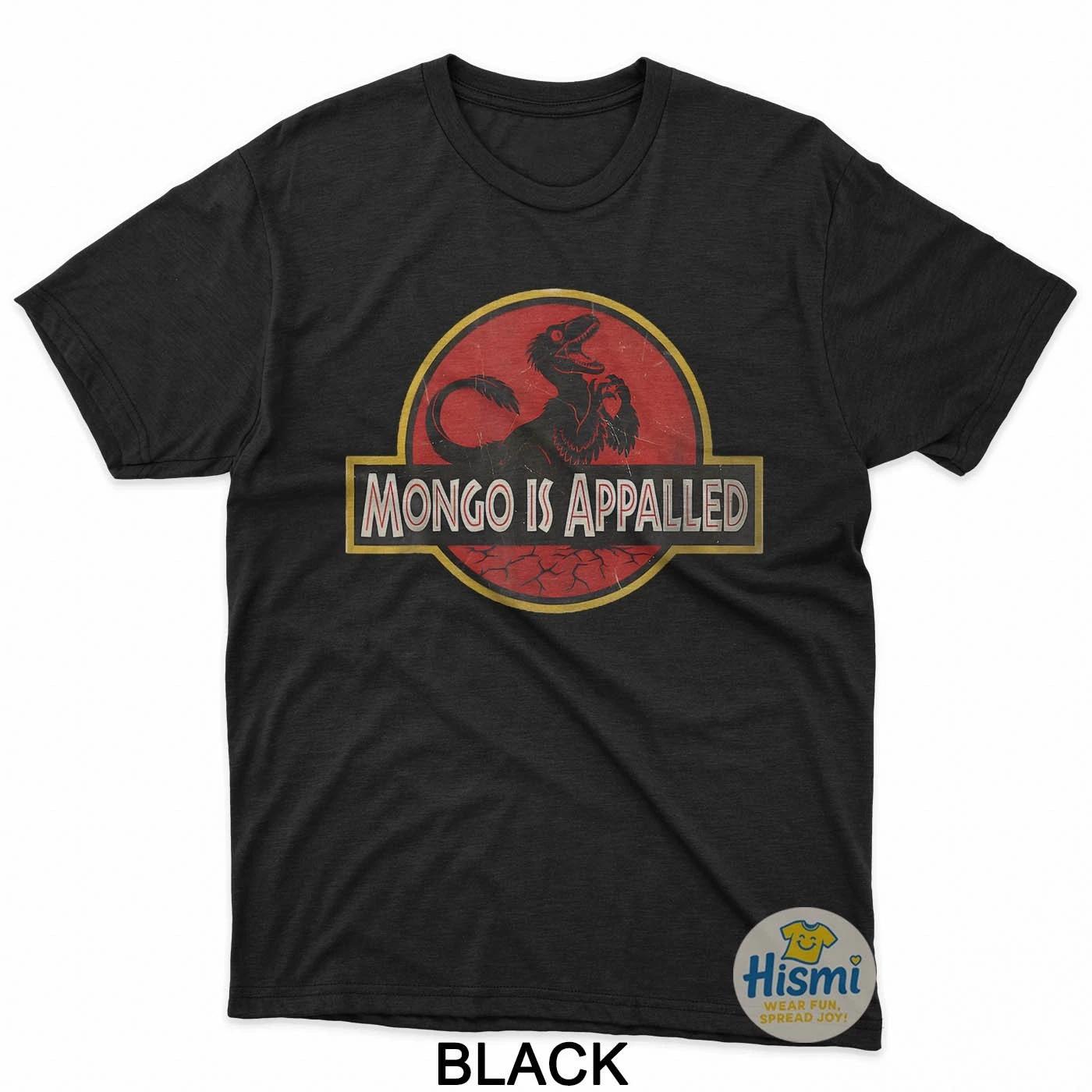 Retro Mongo Is Appalled Vintage Riding Dinosaur T-Shirt S