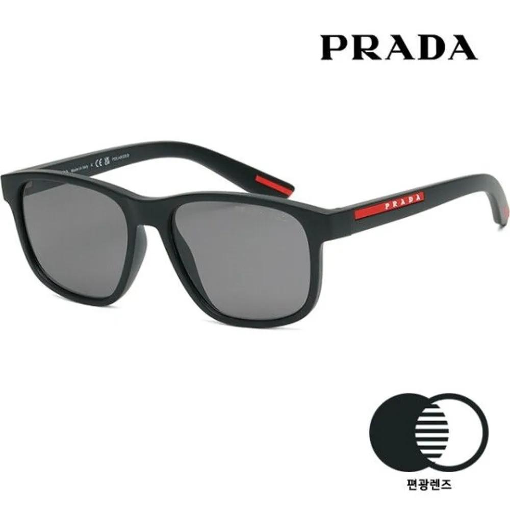 

[Prada] Polarized Sunglasses SPS06Y DG0 02G Sports Fashion Matte Black Square Horn-rimmed