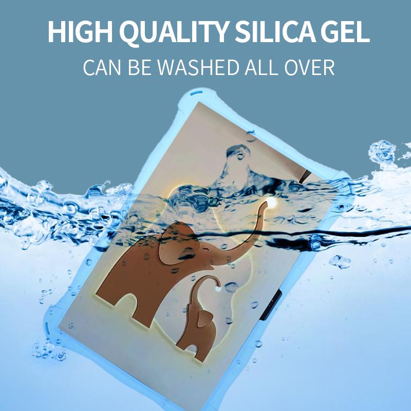 Soft Bubble Silicone Case For Lenovo Tab M10 Plus 10.6 3rd 2nd Gen 10.1inch TB-X606 X306 TB328FU TB125FU TB128FU Kickstand Cover