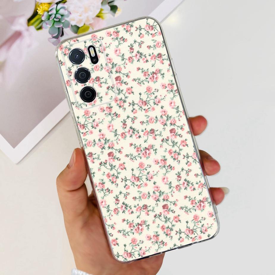Für Oppo A16 A16s Hülle Stylische Bemalte Rückseite Weiche Dünne Handyhülle Für Oppo A16s OppoA16 s CPH2269 Hülle Fundas Bumper Schale