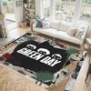 Green Day Design Crystal Velvet Carpet Cozy Non?Slip Printed Rug For Bedroom Living Room Entrance