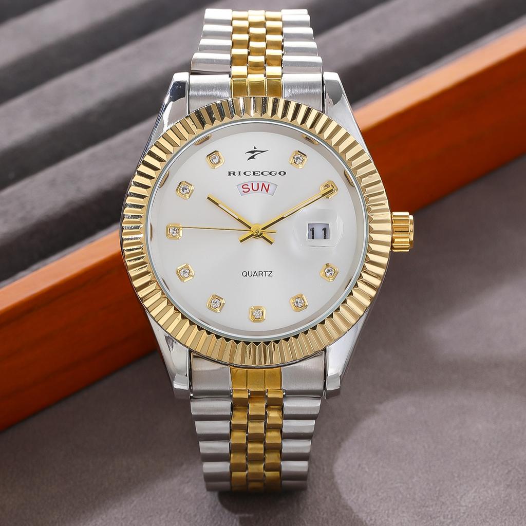 Men's Quartz Watch Luxury Casual Business Classic Trend Fashion Date Calendar Week Outdoor Daily Sports Male Wristwatches