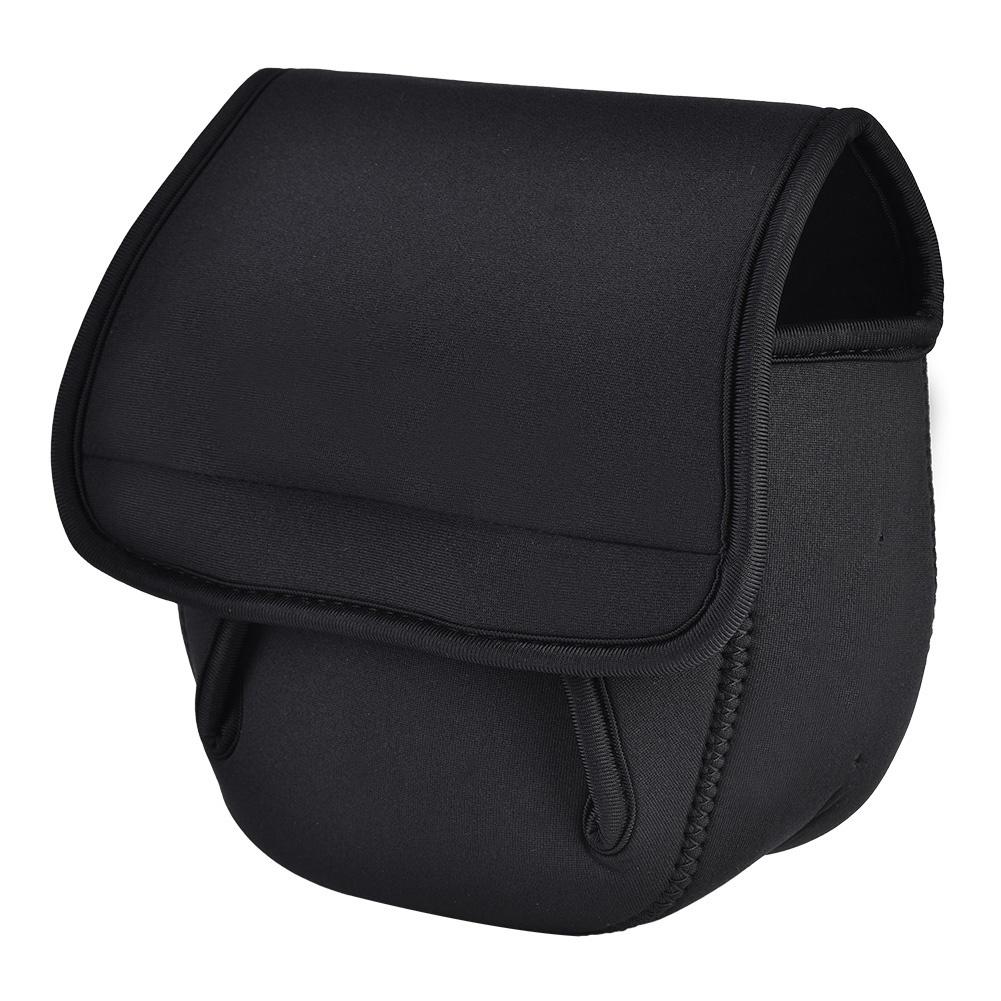 LEO Durable Spinning Reel Protective Cover Pouch Bag Fishing Accessory(L)