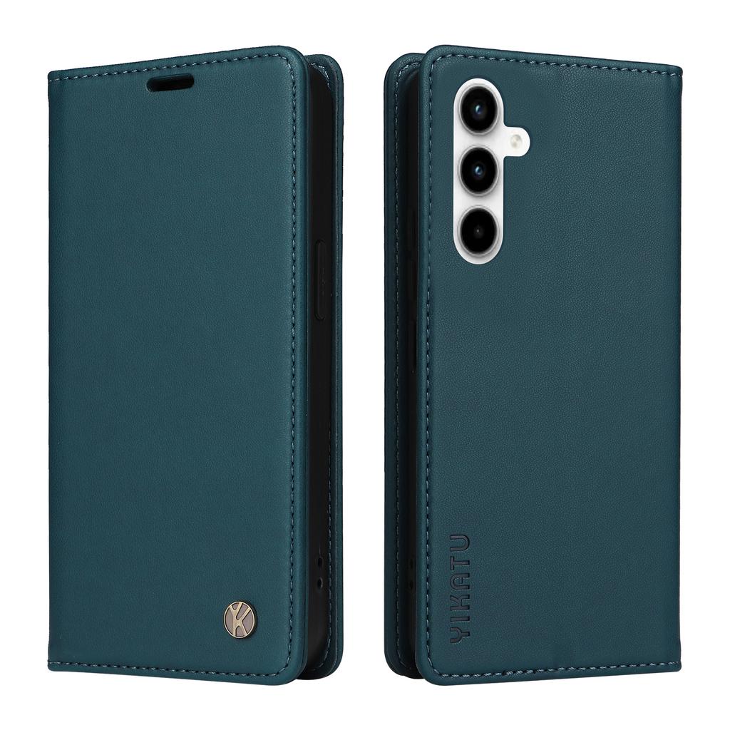 YIKATU YK-001 For Samsung Galaxy A35 5G Case Magnetic Auto Closing Leather Phone Guard Cover