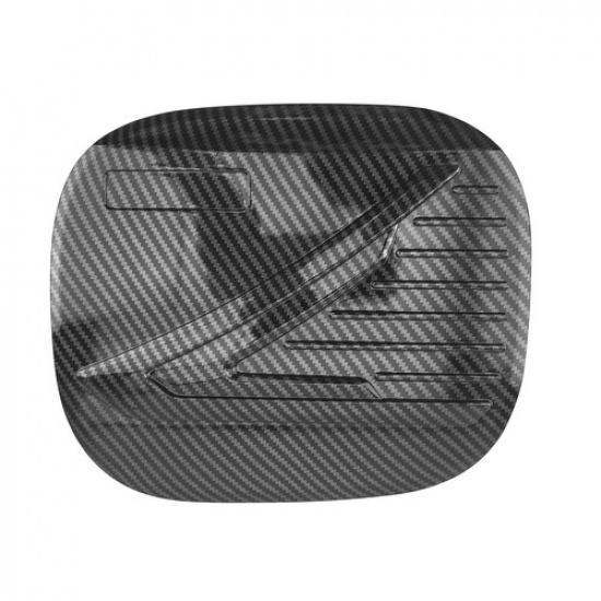 For Chevrolet Trax 2024-25 Carbon Fiber ABS Fuel Filler Tank Gas Cap Cover Trim