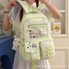 Schoolbag new cute cartoon ins style school bag girls college style backpack junior high school students lightweight large capacity backpack