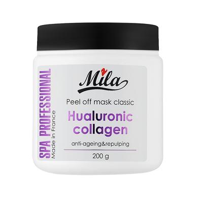Alginátová maska Kyselina hyaluronová a mořský kolagen Mila Perfect 200 g