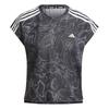 adidas Womens/Ladies Snake Print Aeroready Running T-Shirt
