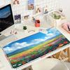 mouse pad Larger mousepad Flower scenery starry sky Gaming Keyboard Computer Desk Mat Accessories Game Mause Ped Office Carpet