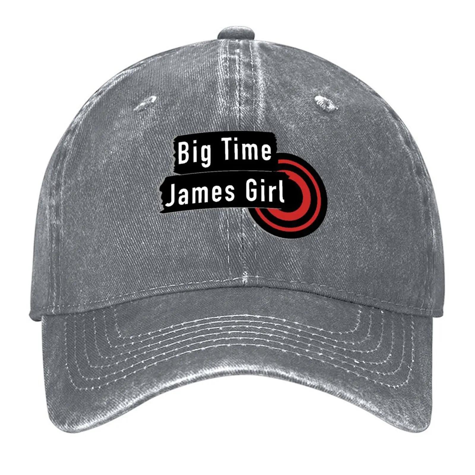 Big Time James Girl Big Time Rush Baseball Cap Hat Unisex Luxury Rave western Hat party Hat Unisex Womens