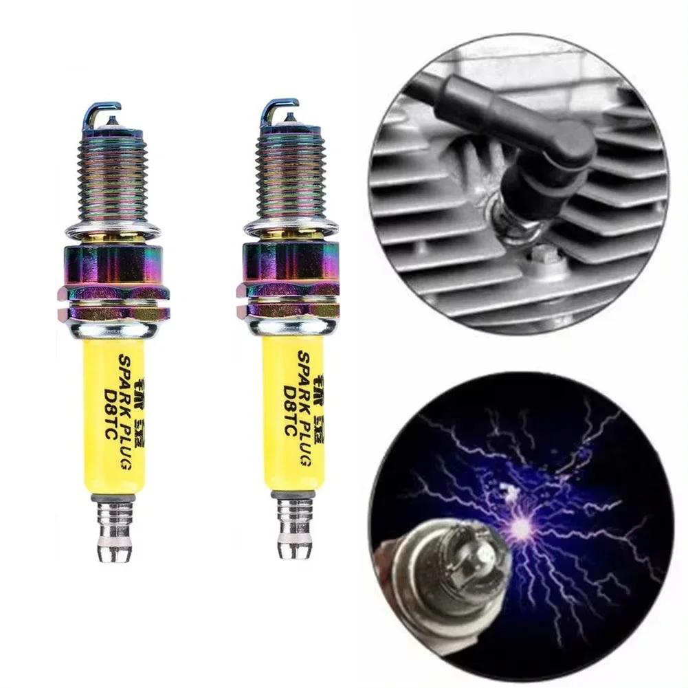 Iridium Spark Plug D8TC - OEM Fit for CG125/CG250 Vertical Engines & Off-Road Vehicles