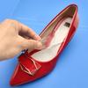 Transparent Arch Support Pads: PU Half-Size, Invisible Flat Feet Relief, Shock Absorption, Heel Massage for Pain Prevention.