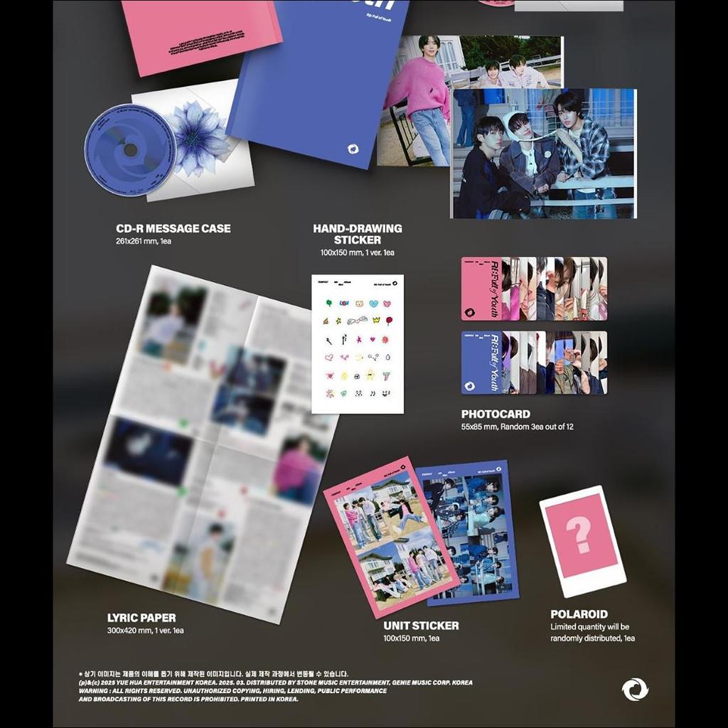 TEMPEST - RE Full of Youth 6th Mini Album