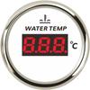 ELING New Universal 52mm Waterproof Marine Auto Water Temp Gauge Temperature Meter 40-120℃ With Red Backlight for Car Boat Truck