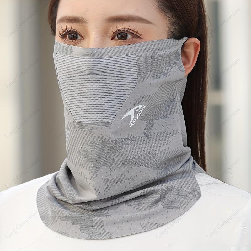 1pc Unisex Summer Neck Gaiter - Breathable, Stretchy, Seamless Face Mask for Cycling & Outdoor Sports, Universal Headgear | Stylish Neck Gaiter