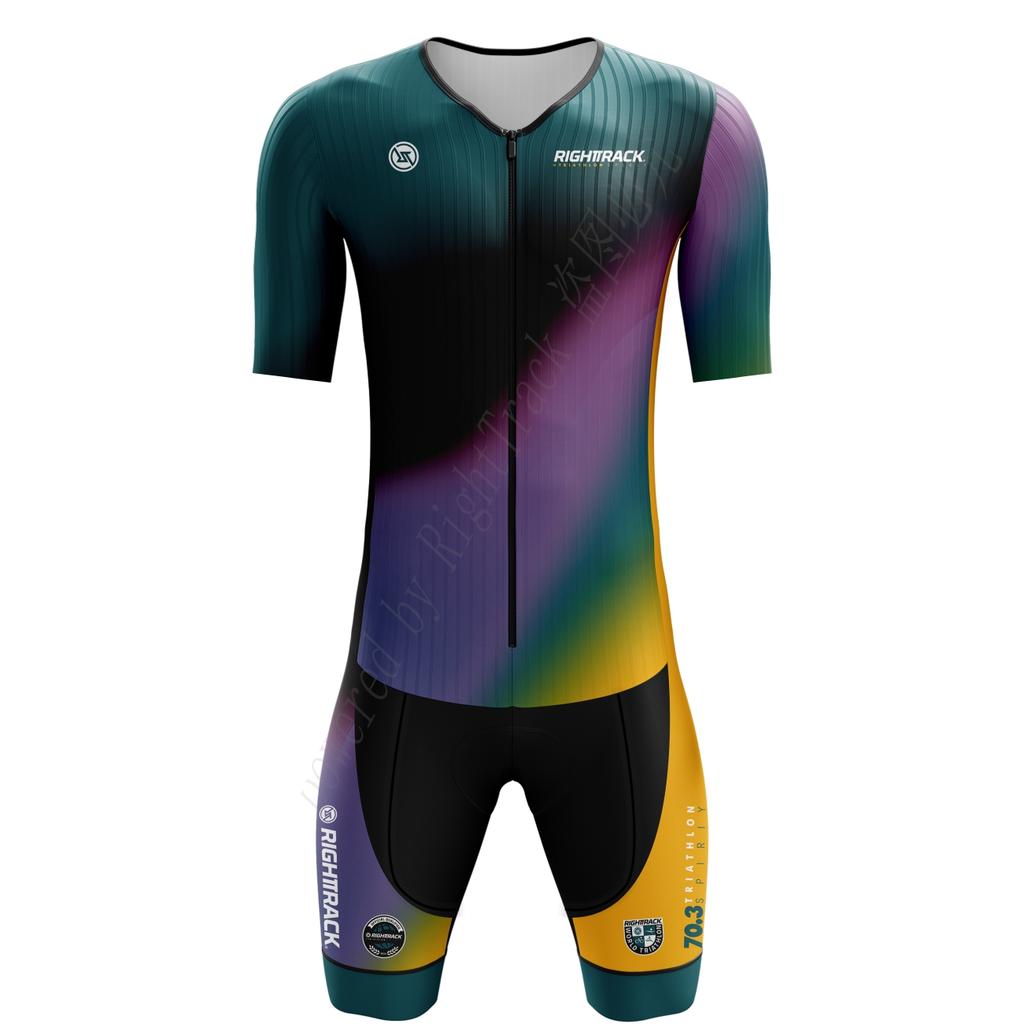 Sudadera de Triatlón Manga Corta Traje de Ciclismo Mono de Ciclismo para Hombre Traje de Montaña Traje de Velocidad para Carretera Verano Transpirable Conjunto de Traje de Ciclismo 2026