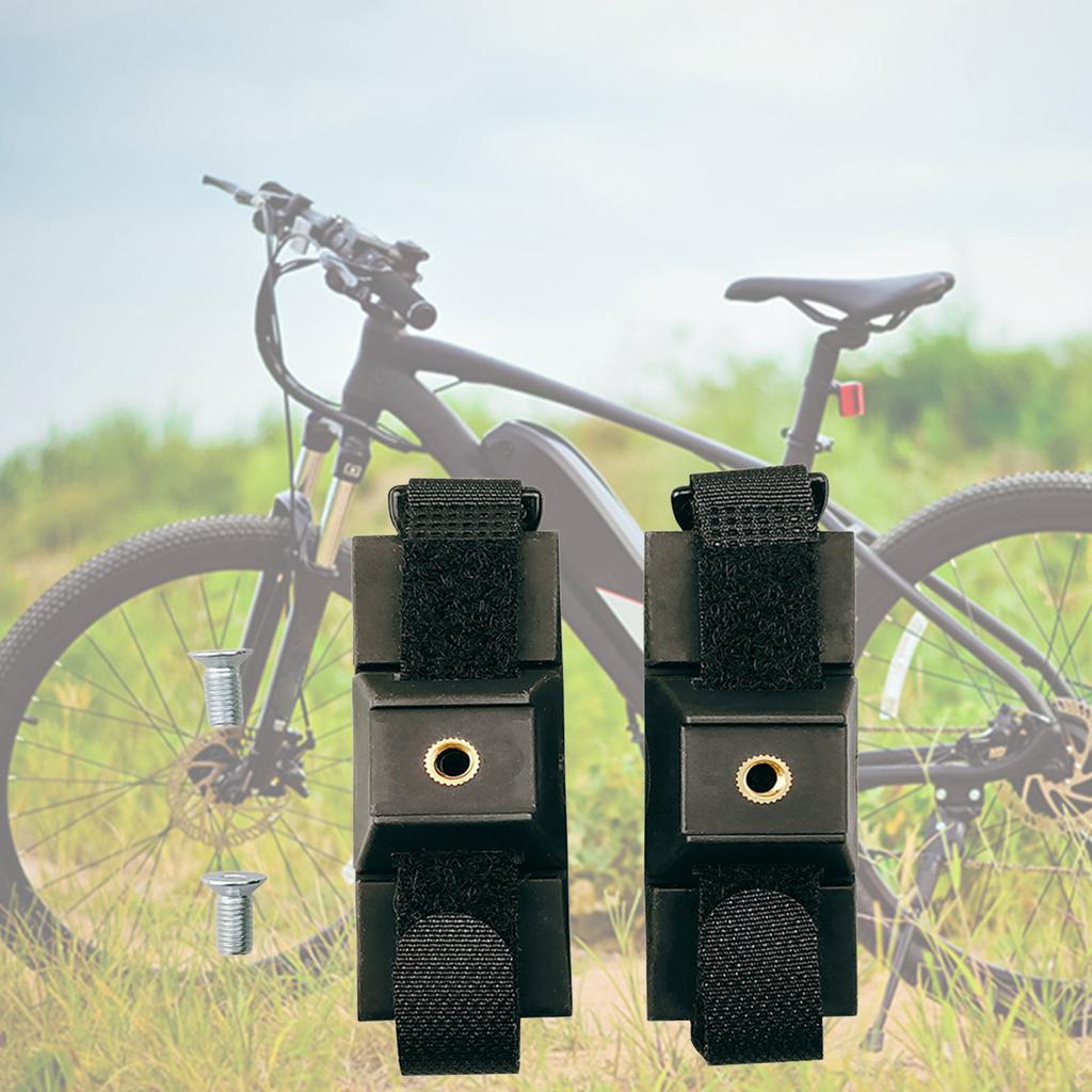 Bicycle Water Bottle Holder Mount Adapter Adjustable Road Bikes MTB Water Bottle Cage Mount Adapter Bottle Cage Clamps