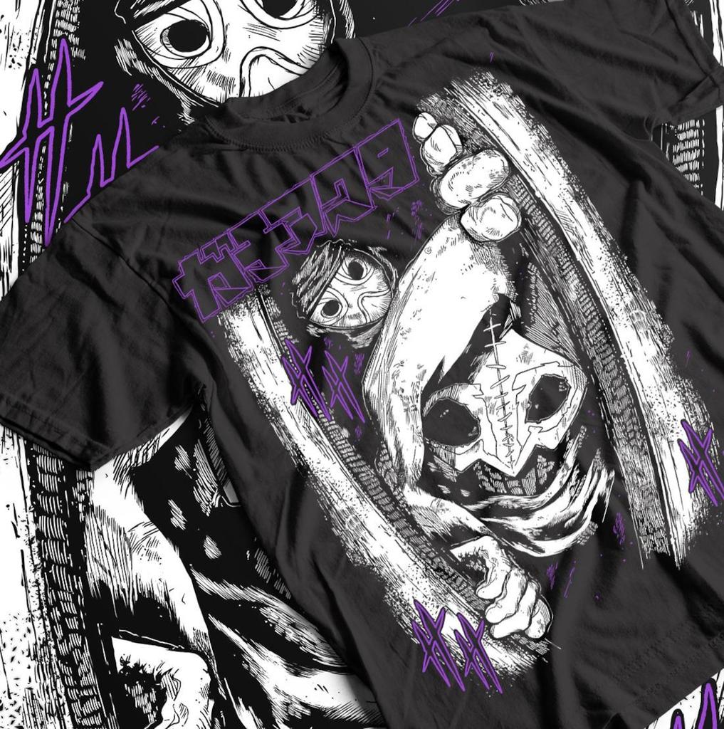 Gachiakuta T-Shirt, japanisches Manga-Anime-Shirt, alle Größen, Baumwolle, Herren, Oversized, Hip-Hop-Streetwear, hochwertige Herrenbekleidung, Kurzarm