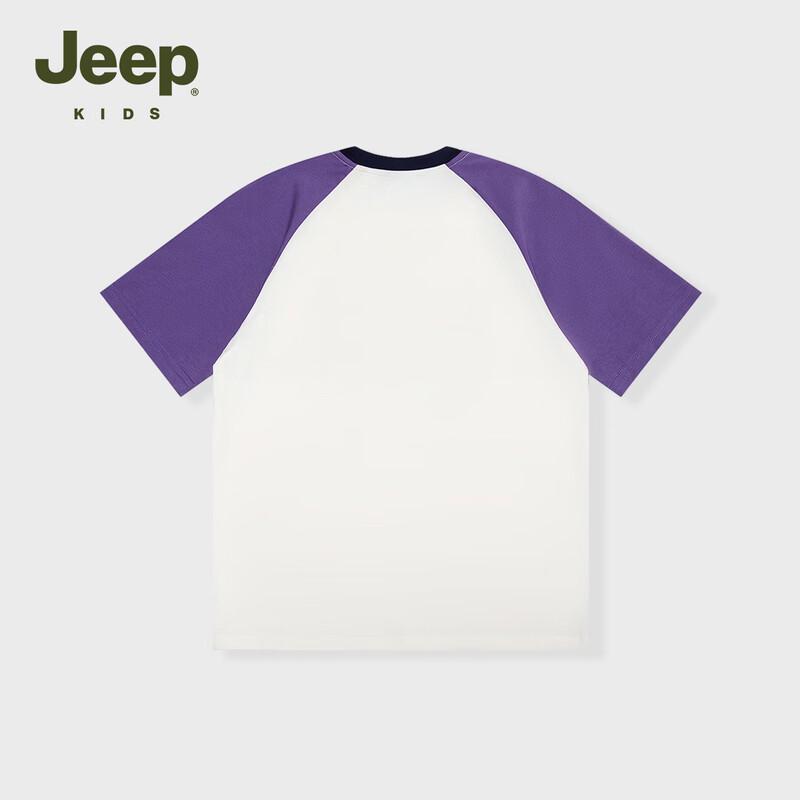 JEEP Children's Breathable Cotton Short-Sleeve T-Shirt