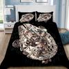 Cartoon W-Wars S-Stars Bedding Set For Children And Adults,3D Printing Duvet Cover Pillowcase Queen King Quilt Cover Suitable