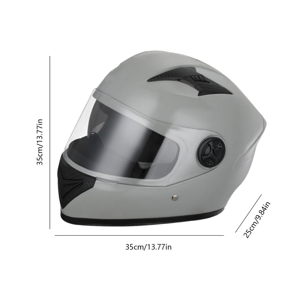 Kaski motocyklowe z pełną twarzą Modne podwójne wizjery Kaski motocyklowe z pełną twarzą Lekkie kaski motocyklowe z powłoką przeciwmgielną