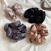 Soft Silk Scrunchies, Large Elastic Hair Rubber Bands for Women