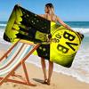 Erling Haaland GOAT Beach Towel, Large Soft Quick Dry Towel for Beach Camping Swimming
