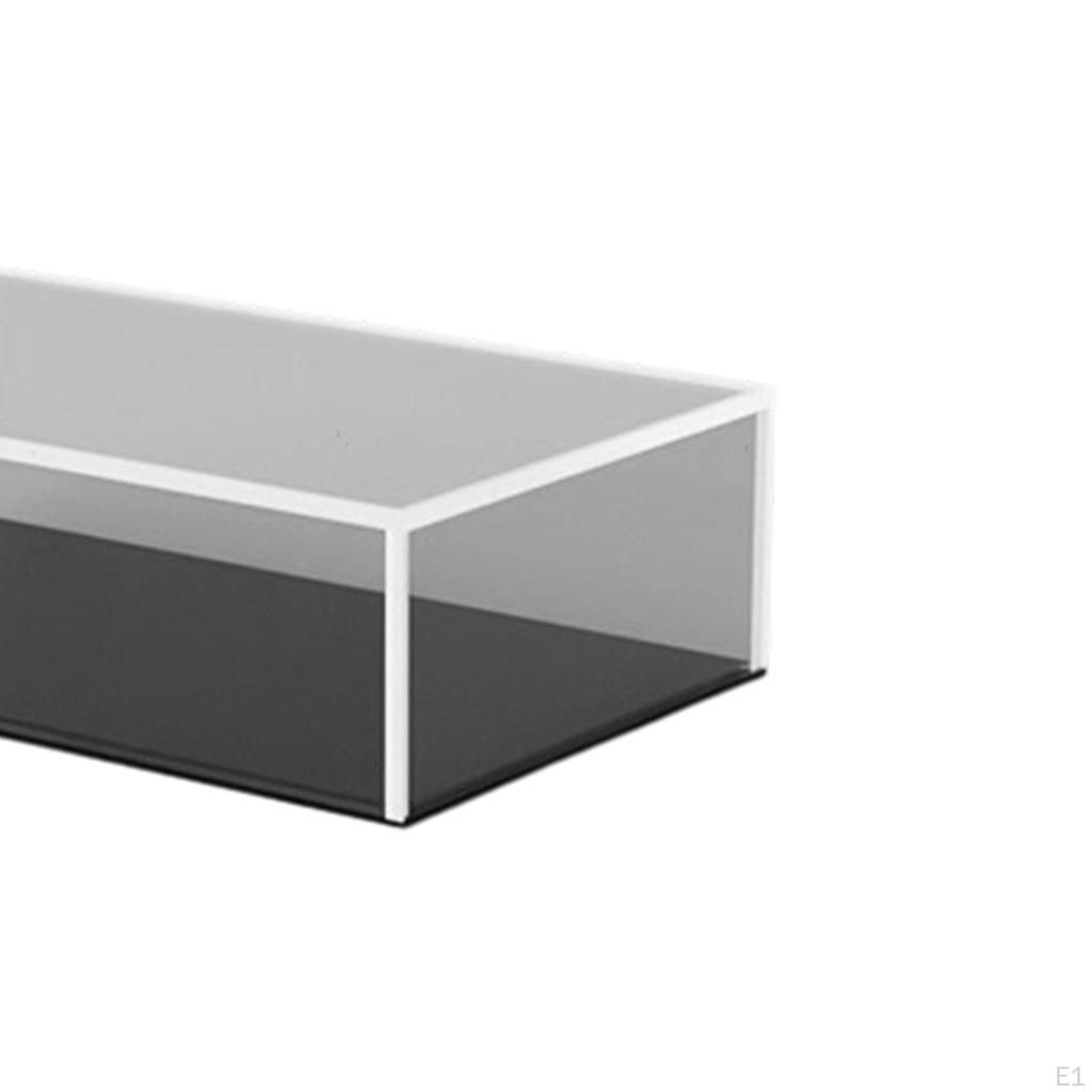 1/64 Diorama Car Display Case Diecast Garage Protection Collectible Ornament Decorative Acrylic