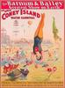 TYmall Metal Sign Wall Plaque 8X12 Inch Barnum & Bailey Circus Coney Island Carnival Vintage Travel Art Retro Metal Pos Sign
