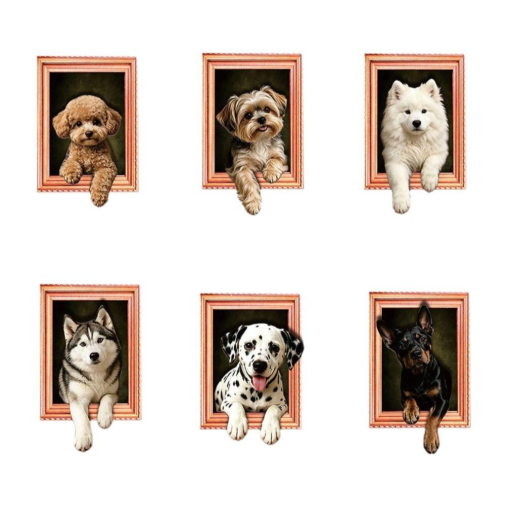 3D Cartoon Animal Magnetic Photo Frame Framed Picture Style Wooden Magnet  Office Board