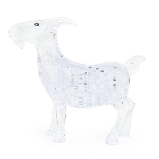 DIY 3D Crystal Puzzle Assembly Goat Animal Model Crafts Educational Children Toy
