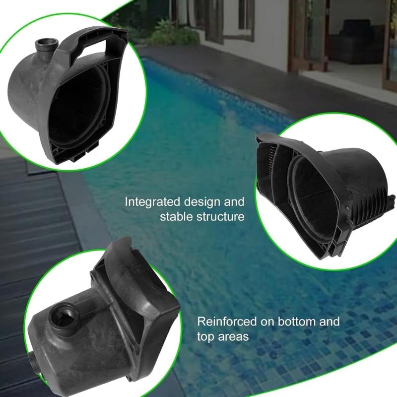 R0723100 Pump Housing Pool Replacement Part Pool Pump Body Plastic Texture Pump Housing Suitable for Pool Circulation