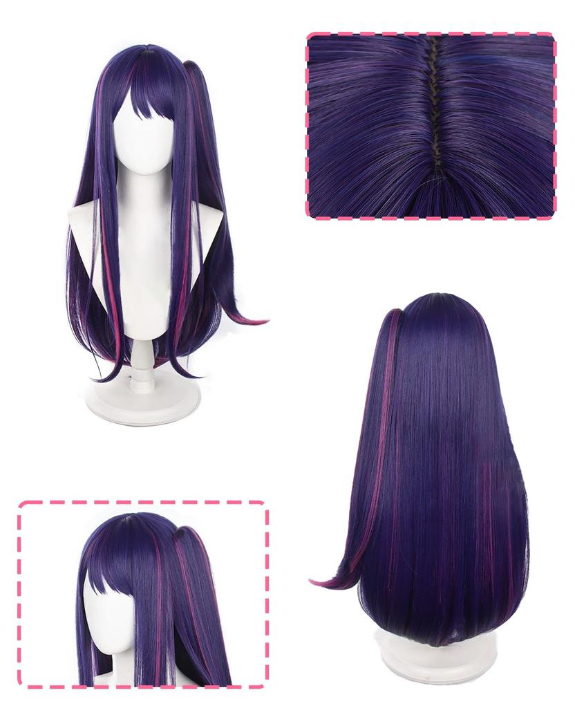 [CR ROLECOS] Oshi no Ko Cosplay Costume with Wig, Hoshino Ai, Anime, Manga, Halloween Costume, Idol Outfit, Event, Photo Session, Costume, Size S