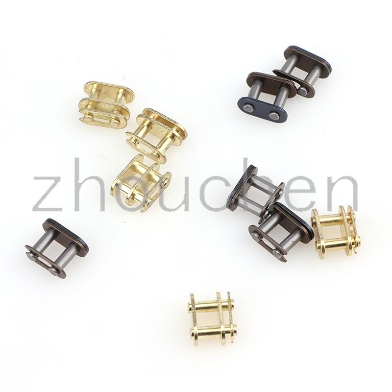 4pc/lot 25H/T8F/415H/420/428/428H/520/530 Chain Master Link Pocket Dirt Pit ATV Quad Go Kart E Gas Scooter Motorcycle