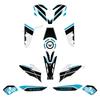 Motorcycle Fuel Tank Pad Stickers 3D Tank Protection Decals Waterproof For MT-07 MT 07 2025