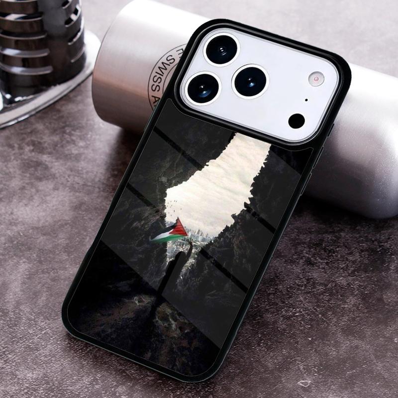 P=alestine Flag Freedom Phone Case for iPhone 17 16 15 Pro Max Air 14 13 12 11 Plus Shockproof Capa Cover