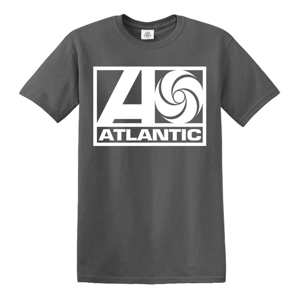 Atlantic records 2 tshirt northern soul music fun tv series mens ladies tee op 2XL