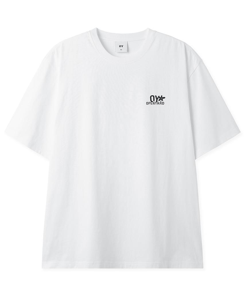 Opeunyadeu(Owai) Bloom Logo Tee - White