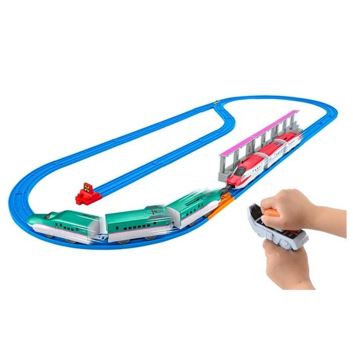 Takara Tomy Plarail Let s Drive! Connect! Grip Master Controller E5 Shinkansen & E6 Shinkansen Set