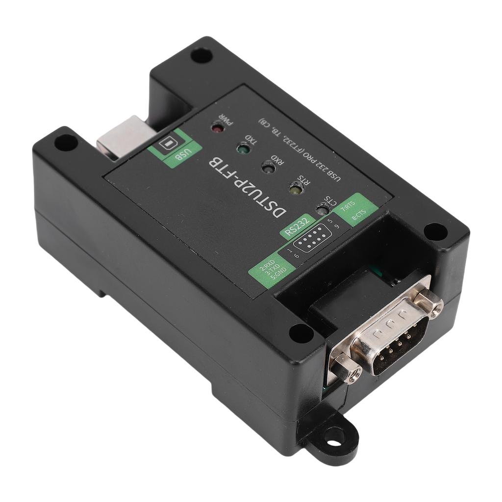 USB To RS232 PRO Serial Converter Module Integrated Power Isolation Serial Adapter Module with Rail DB9 Male USB B