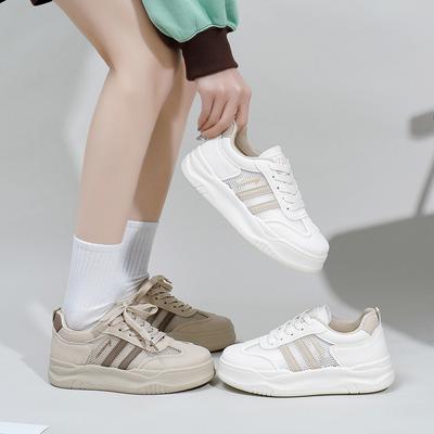 Vară Nou Ins Pantofi Albi Respirabili Pantofi Casual cu Talpă Joasă pentru Femei Pantofi cu Platformă
