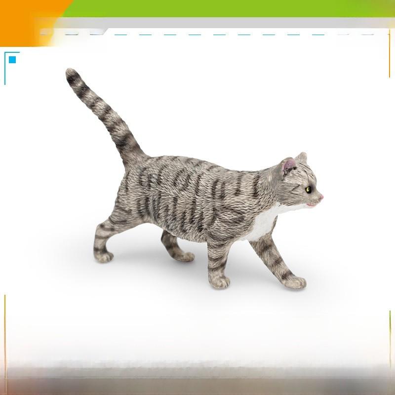 Pet Cat Model Pvc Decorative Animal Figurine For Kids Home Decor