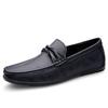 Men Genuine Leather Loafers Design Moccasin Fashion Slip On Soft Flat Men Casual Shoes Adult Male Footwear Handmade Boat Shoes