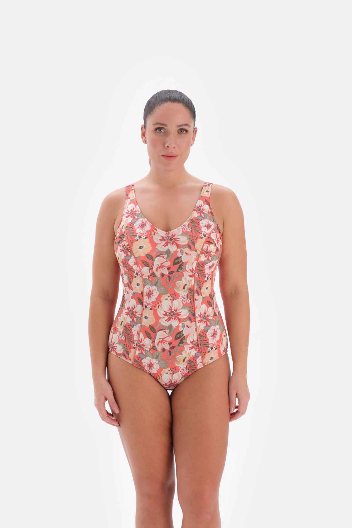 

Женский модный новый купальник оранжевого цвета 3245My Swimsuit 2XL