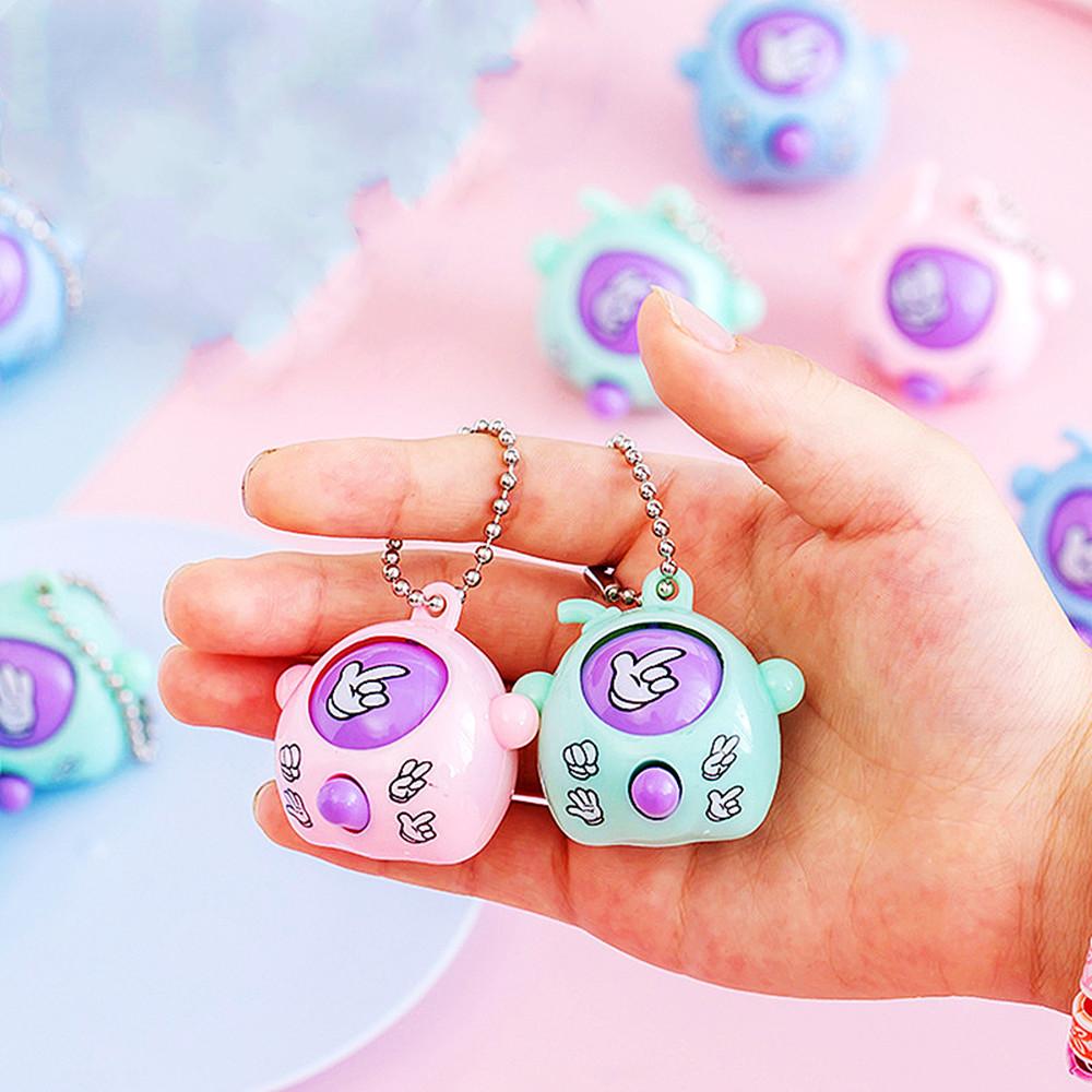 5/10/20 Stück Mini Pop Schlüsselanhänger Kleinkind Sensorisches Fidget Spielzeug Großhandel Klassenzimmerpreise Kindergeburtstag Mitgebsel Geschenktüten Füller