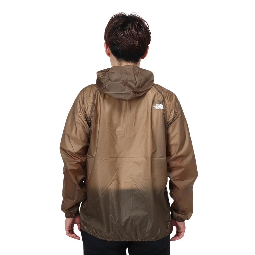 North Free Run water kelp L [The Face] Anorak, unisex, repellent, windproof, lightweight, tan,